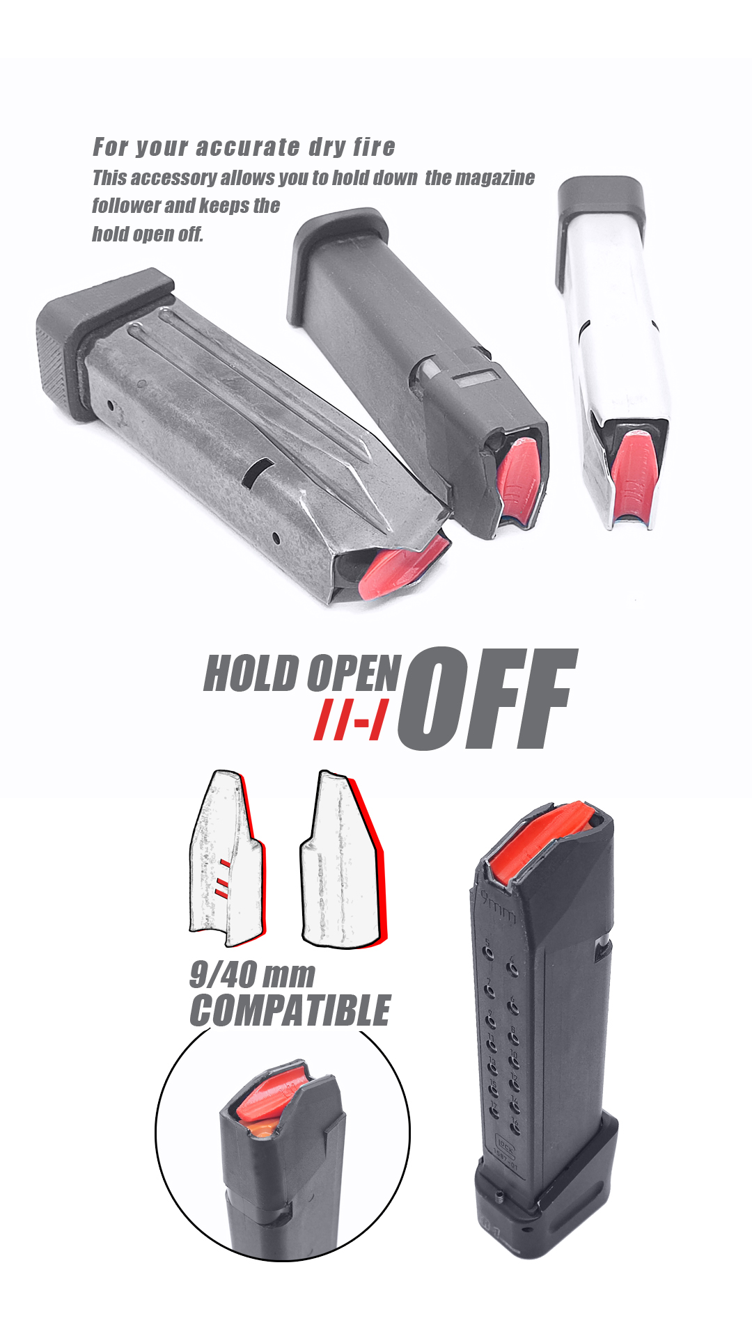 Hold Open OFF Dry Fire