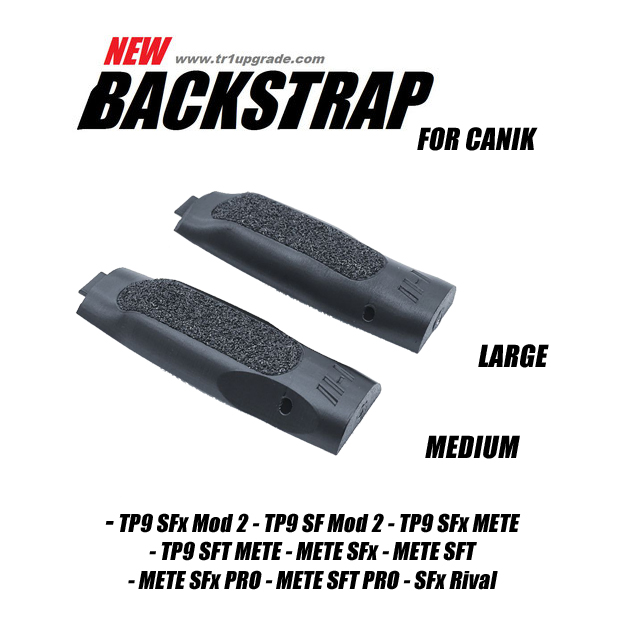 Backstraps (2x) for CANIK Mete and clones