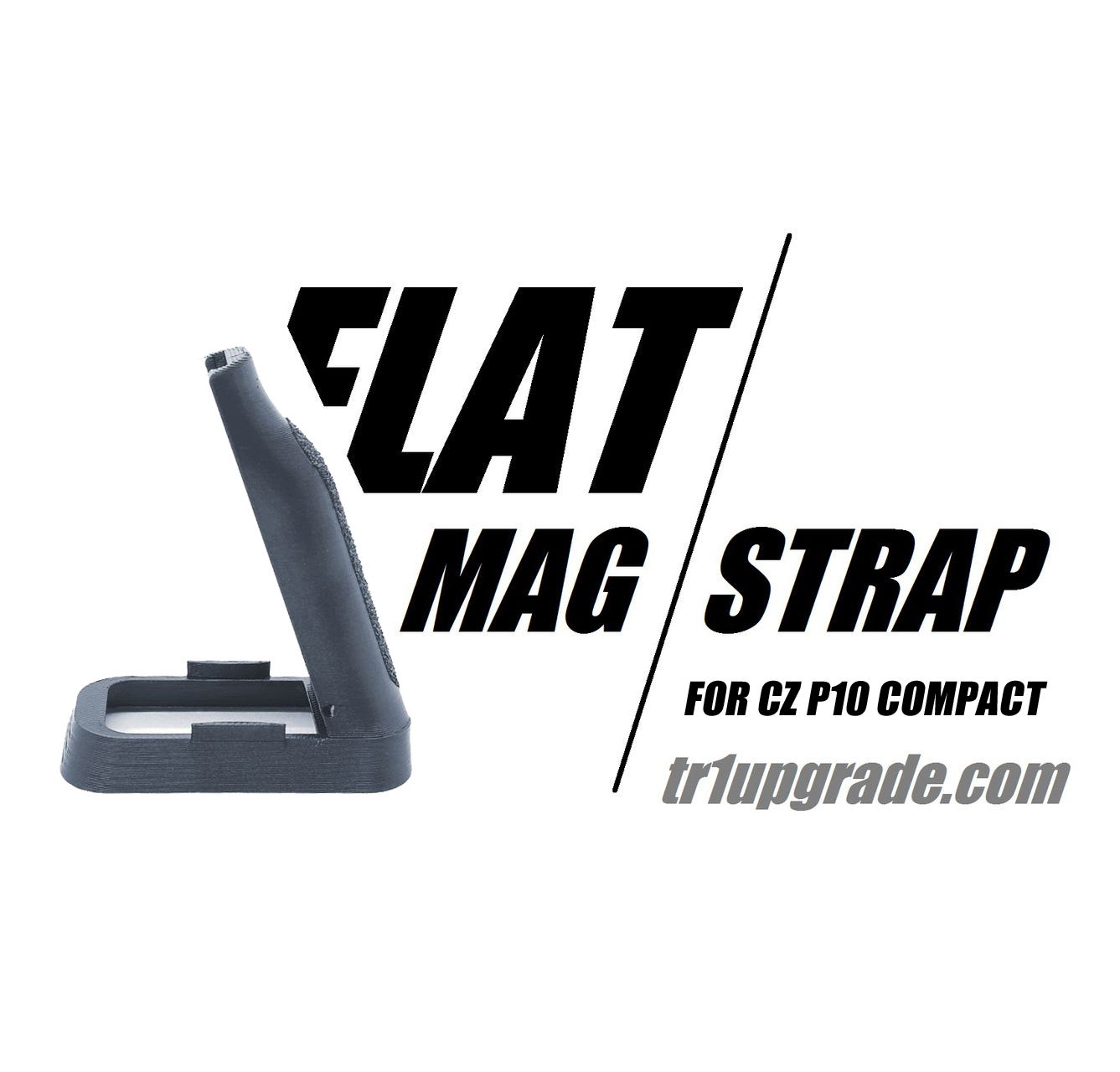 FLAT MAG/STRAP (Magwell and backstrap) for P10 COMPACT