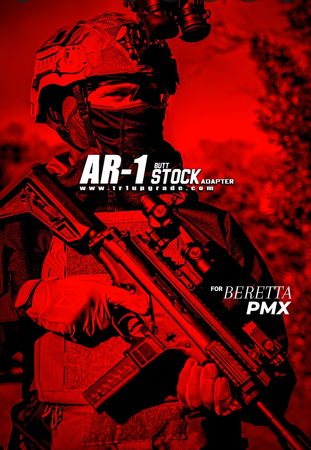 AR-1 Buttstock Adapter for Beretta PMX