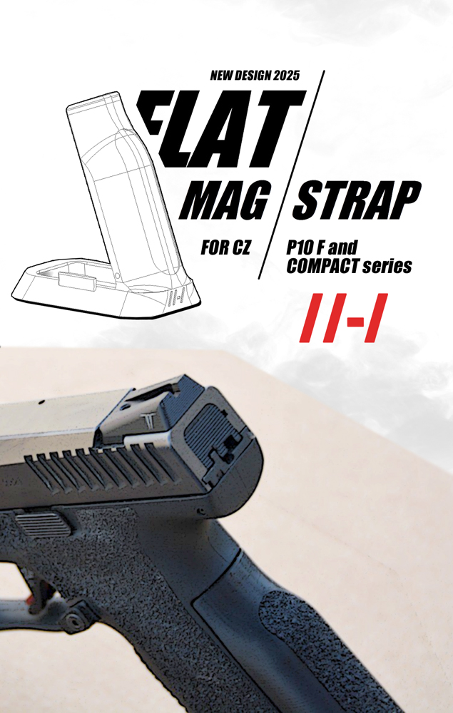 FLAT MAG/STRAP (Magwell and backstrap) for P10F